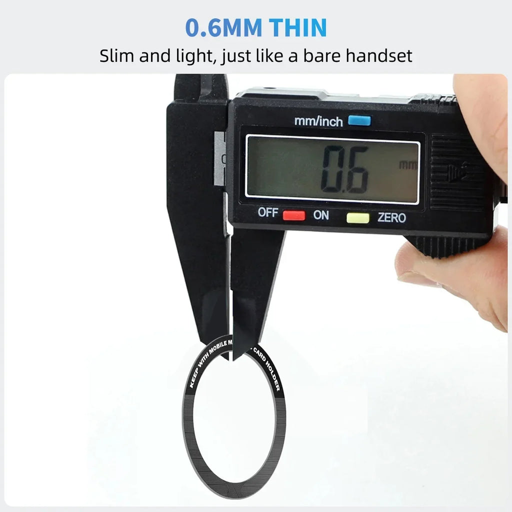 Ring For Magsafe Magnetic Wireless Charger For iphone 14 Pro Max 13 12 Mini Universal Metal Sticker Magnet Car Holder Plate