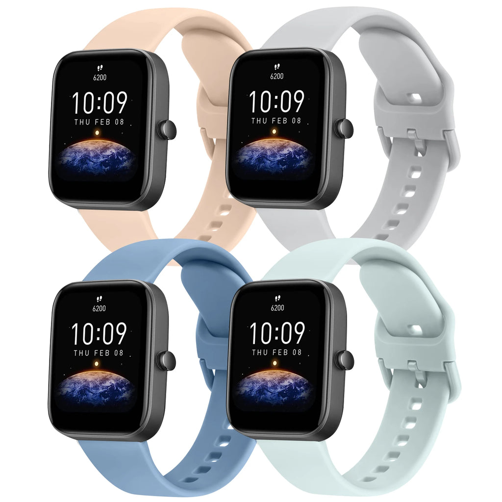 20/22mm Band For Amazfit GTS 2 4 Mini/GTS 3/GTS 2e/Bip 3 Pro/Bip U Pro/Bip S Lite Strap For Amazfit GTR 3 Pro/GTR 2 4 Watchband