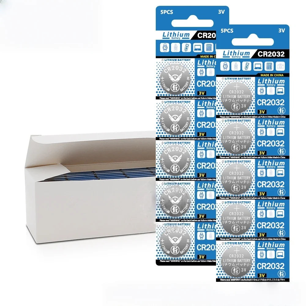 2-30PCS 3V 200mAh CR2032 Lithium Battery CR 2032 DL2032 ECR2032 For Watch Toy Calculator Car Key Remote Control Button Cells