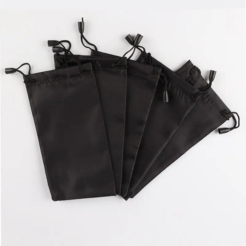 10 PCS Cloth Waterproof Sunglasses Bag Microfiber Dust Storage Pouch Glasses Carry Bag Portable Eyewear Case Container