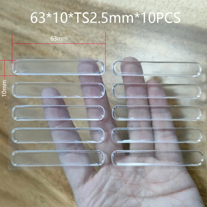 100PCS Self Adhesive Silicone Clear Bumpers Wall Protector Furniture Refrigerator Door Cabinet Glass mute Buffer Anti-crash Pad