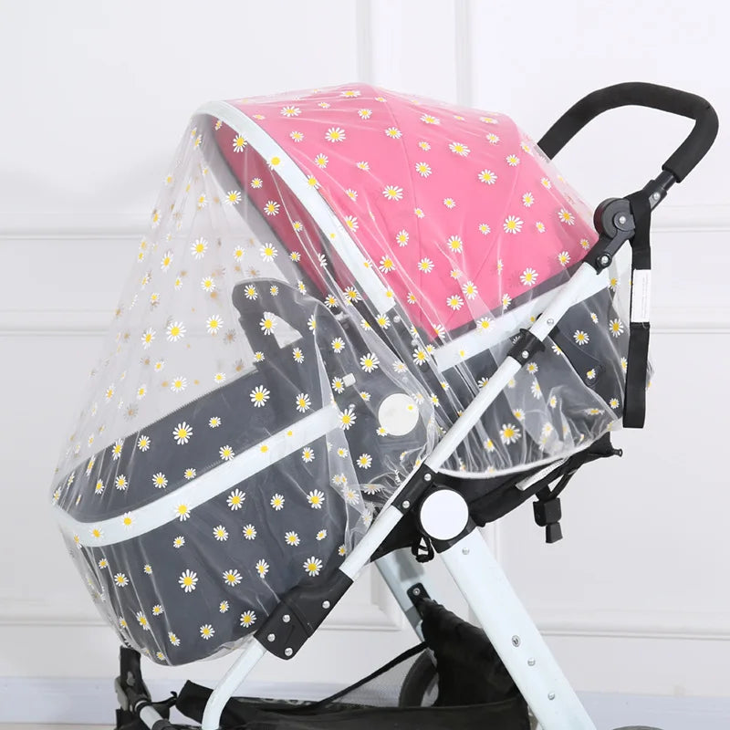 Summer Stroller Mosquito Net Full Cover Baby Cart Mosquito Net Universal Pram Buggys Insect Fly Protection Stroller Accessories