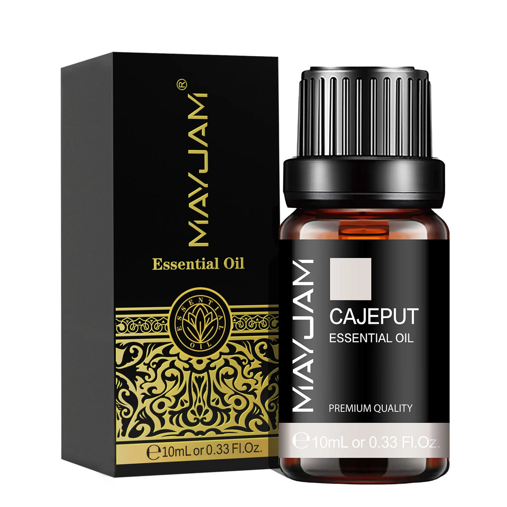 MAYJAM 10ML Myrrh Camphor Thyme Vetiver Cypress Cajeput Essential Oil For Humidifier Diffuser Burner Making Scented Candle