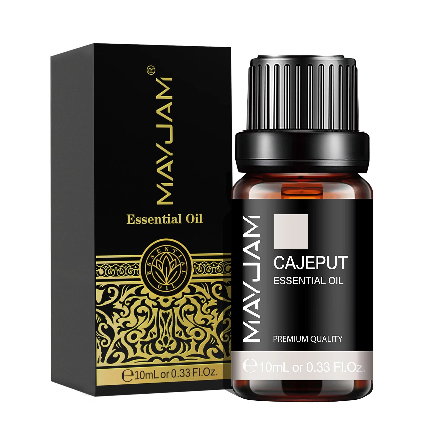 MAYJAM 10ML Myrrh Camphor Thyme Vetiver Cypress Cajeput Essential Oil For Humidifier Diffuser Burner Making Scented Candle