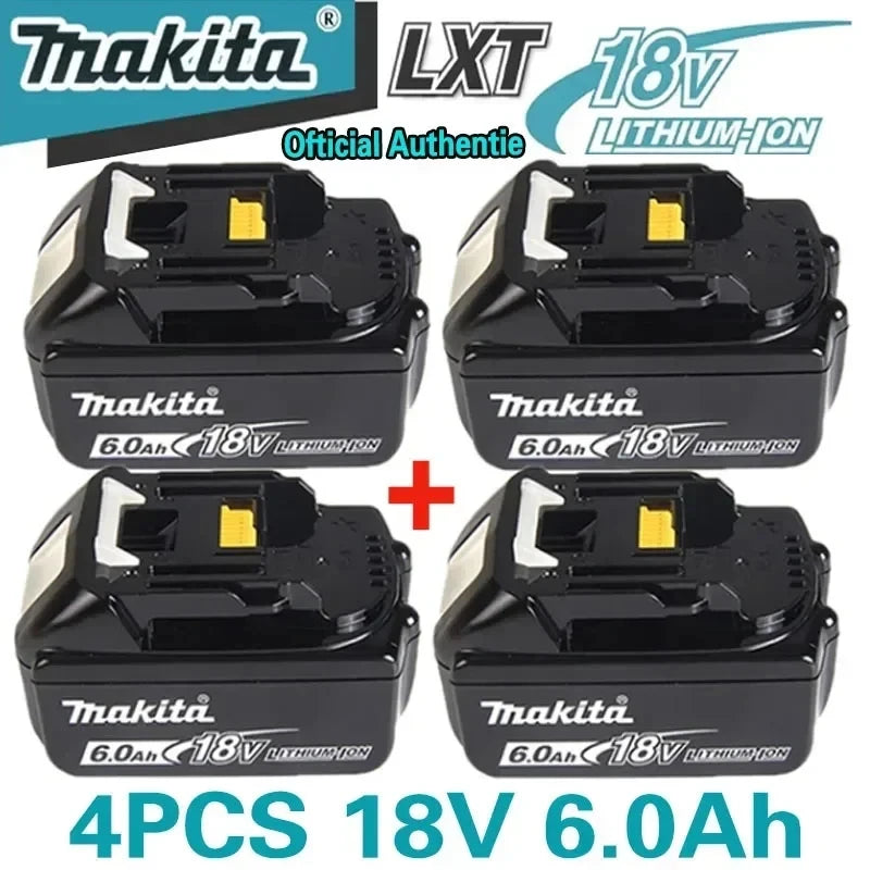 100% Genuine Makita 18V Battery 5Ah 6Ah 9Ah, Replacement for BL1860B BL1850B BL1840 BL1830 BL1815 Power Tool Battery