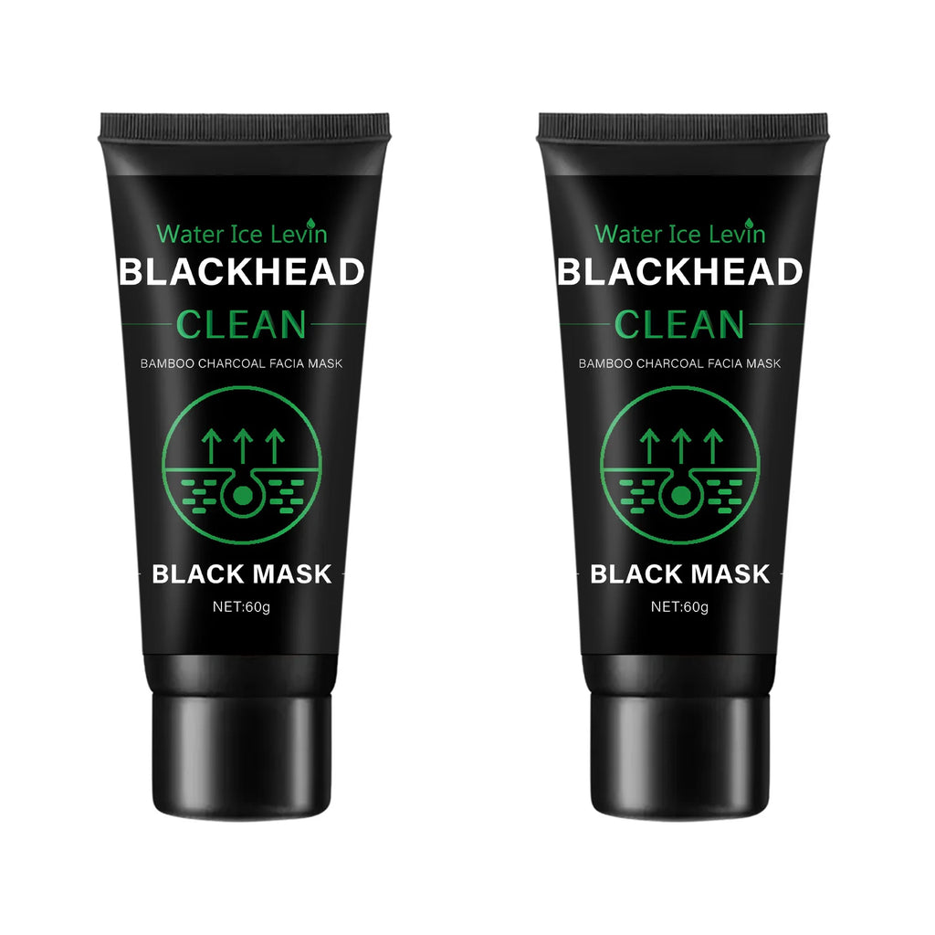 60g Bamboo Charcoal Fiber Mask Blackhead Removal Deep Mask Deep Cleansing Cleansing Exfoliating Mask Treatment Black Mask