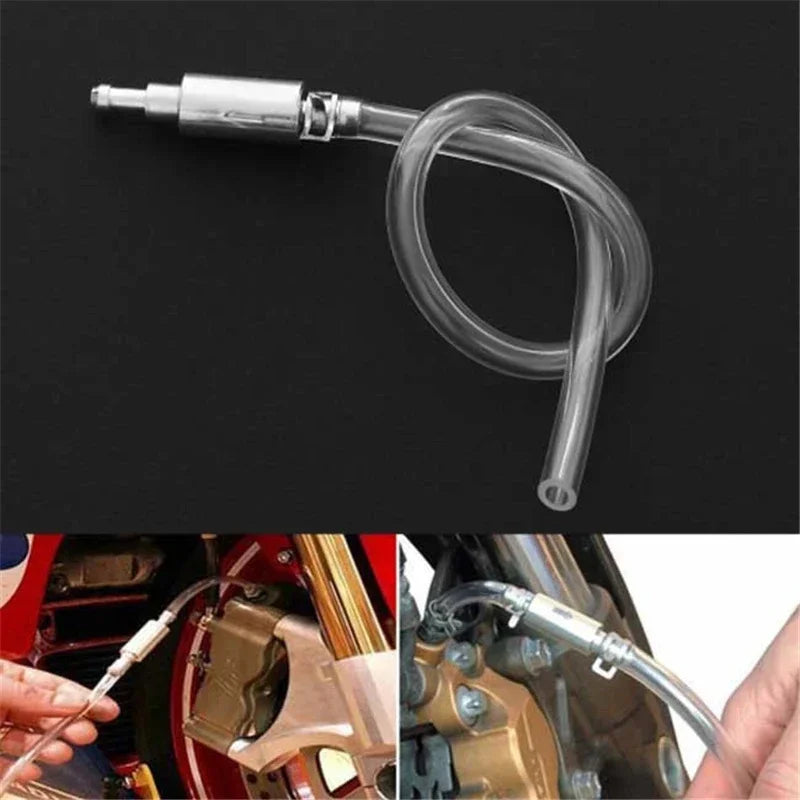 Motorcycle Oil Filler Tube Motorcycle Tool Hydraulic Brake Bleeding Tool Check Valve Tubing Accesorios Para Moto Car Accessories