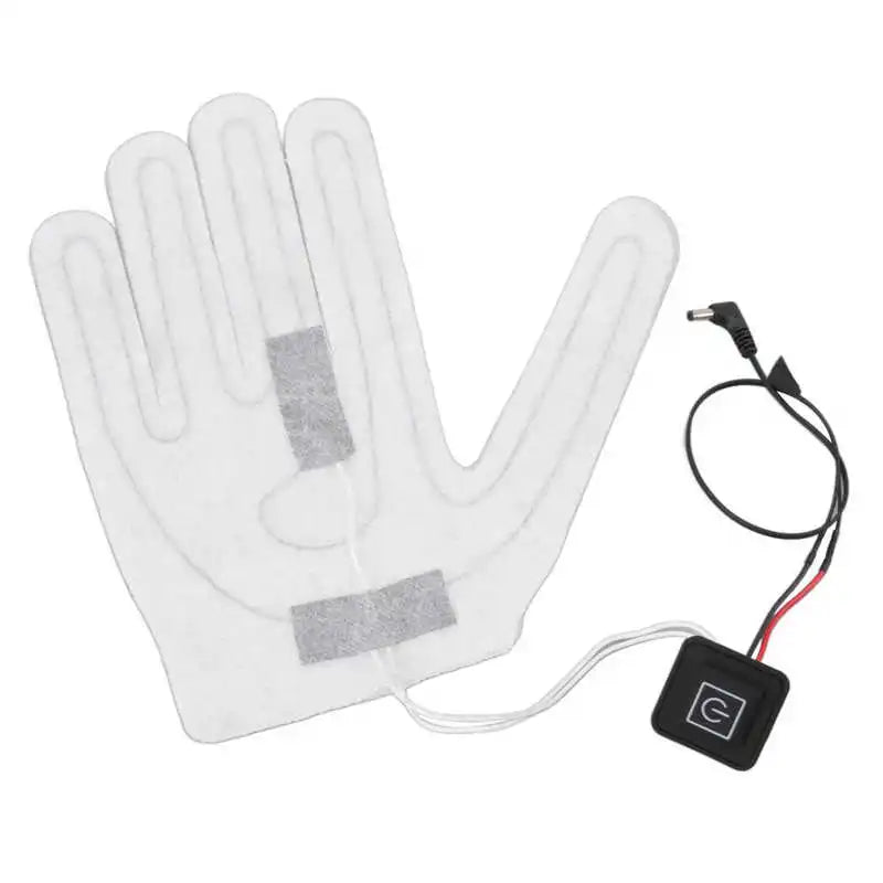 Heating 2 PCS Electric Heating Sheet 3 Gears Adjustable Heating Film Replacement DC Electric Heater Pads for Heating Gloves