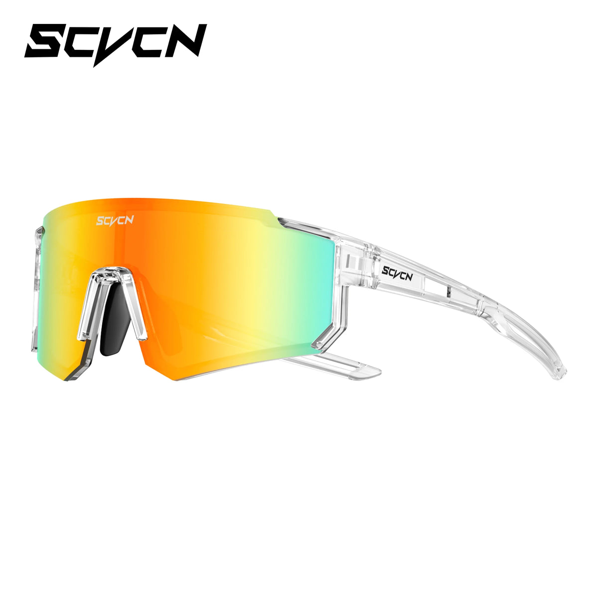 SCVCN Fashion Cycling Glasses Bike Baseball Sunglasses for Men UV400 Sports MTB Outdoor Goggles Bicycle Women Sunglasses Riding