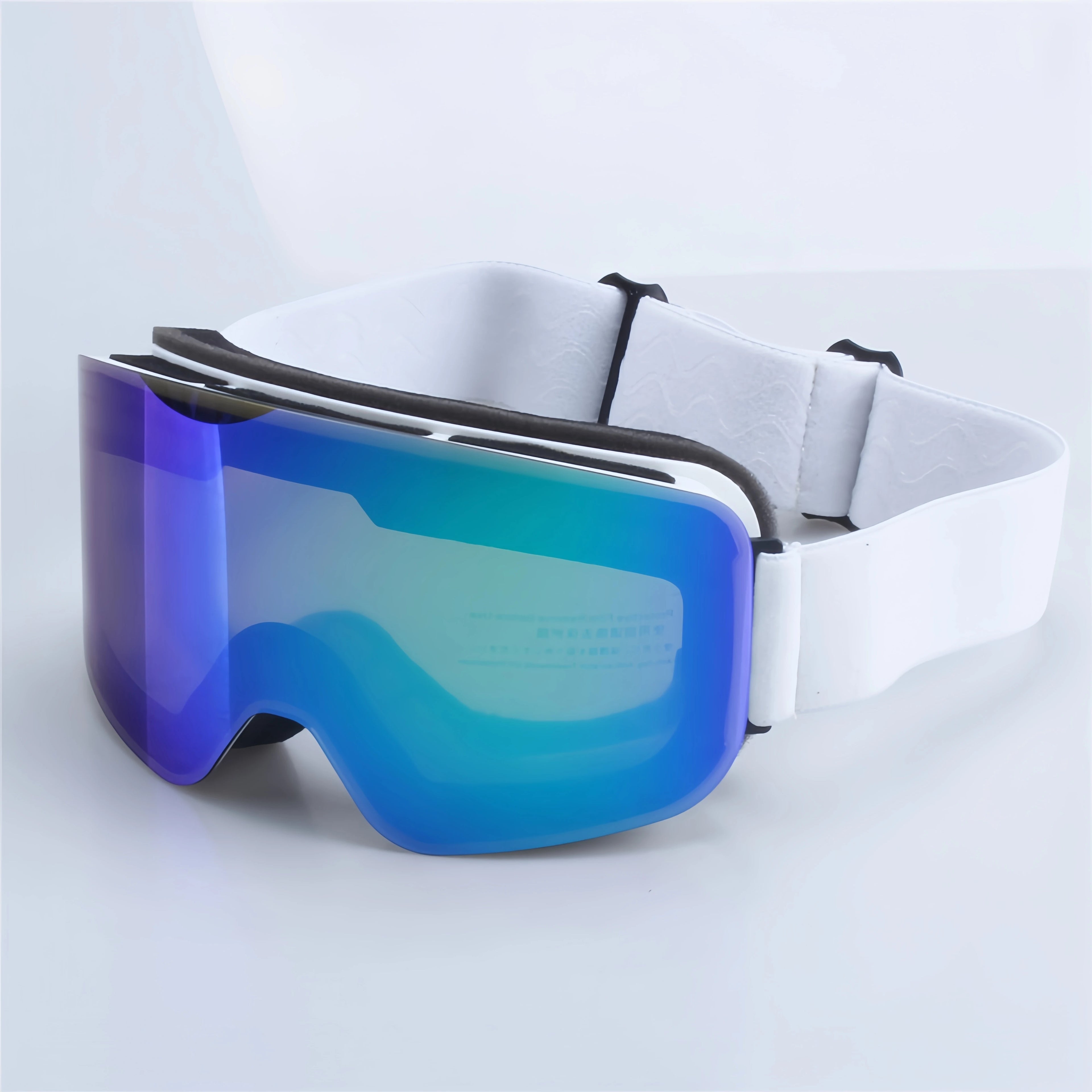 Big Ski Snowboard Goggles Women Men Skiing Eyewear Mask UV 400 Snow Protection Over Glasses Adult Double Anti-Fog Cylindrical