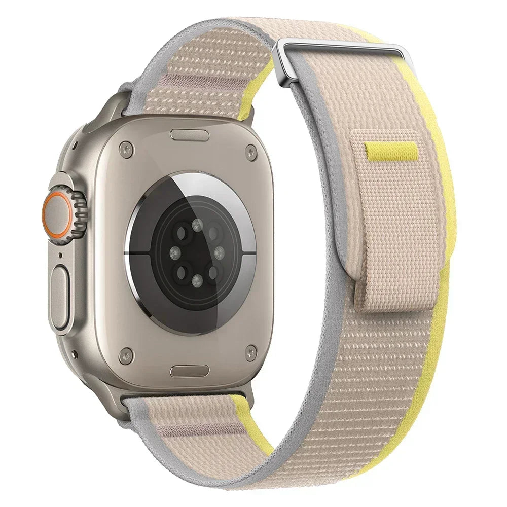 Trail Loop Strap For Apple Watch Ultra 3/2 49mm Series 11 10 9 8 7 46mm 45mm 41mm 42mm Sports Nylon Wristband iWatch 6 5 SE 44mm