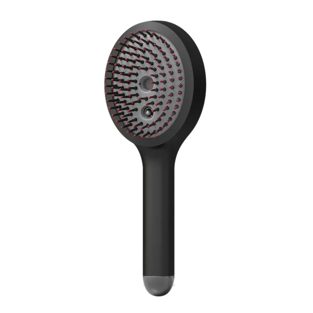 High Frequency Vibration 2-in-1 Styling Brush Hair Follicle Massage Smooth Electric Massage Spray Comb 650nm Red Light