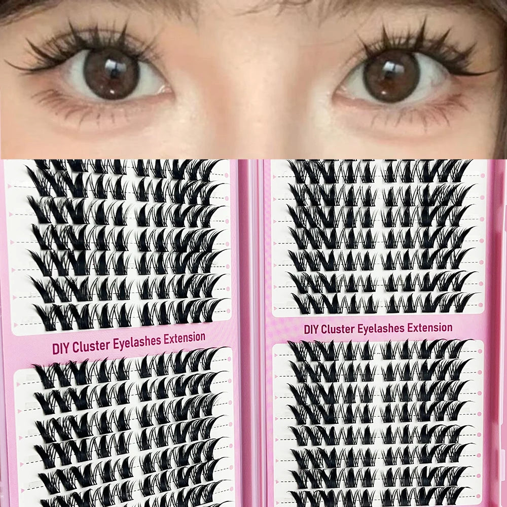 Eye Tail Lengthening False Eyelashes Individual Foxes Style Lashes Natural Cosplay Fake Eyelash Curling Wispy Eyelash Extension