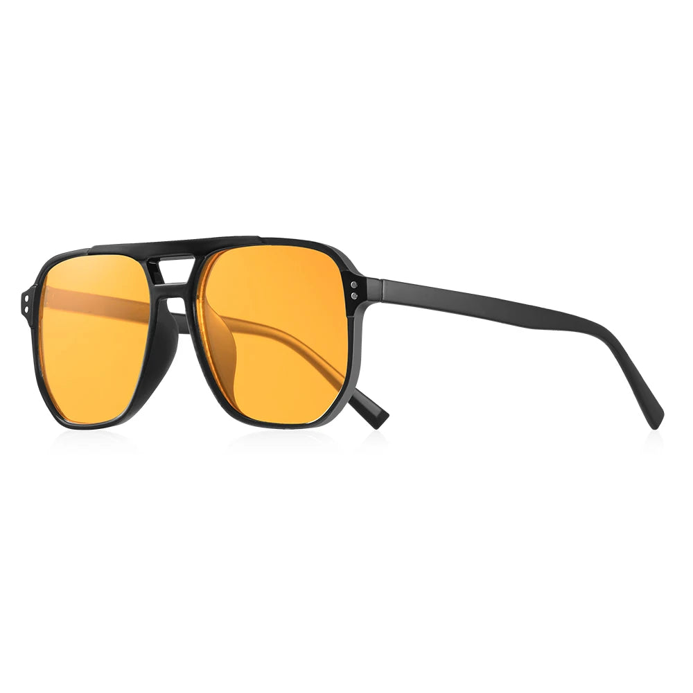 CRIXALIS Night Vision Glasses Men Women Anti Glare Night Driving Glasses Yellow Lens Driving Runnning Anti-reflective UV400