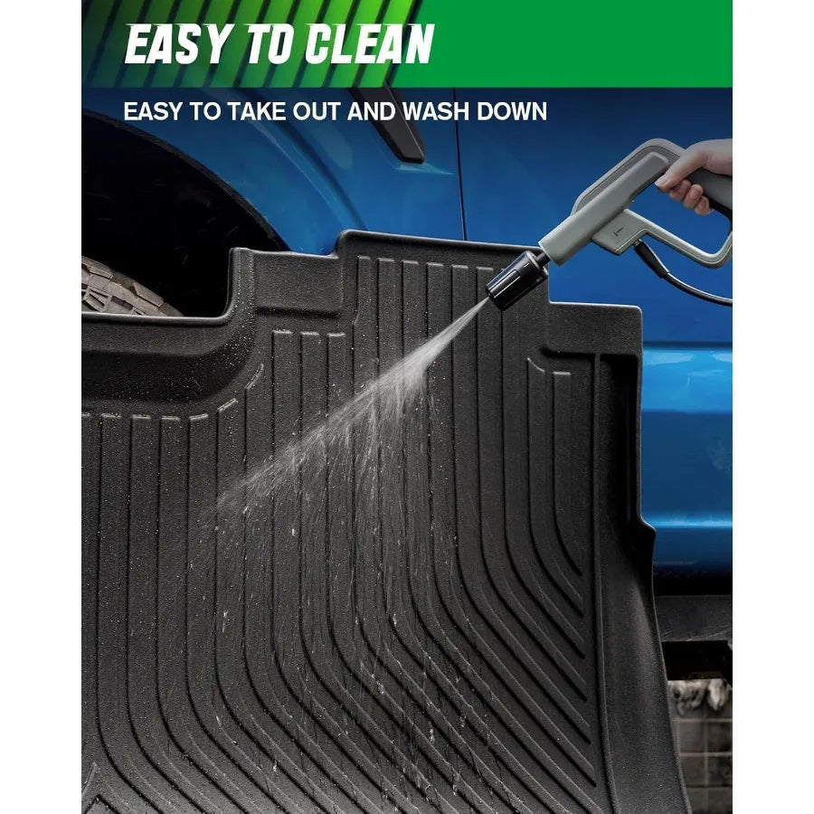 All Weather Protection Floor Mats for  Camry 20122017 Custom Full Set Liners Including Front and Rear 1st and 2nd Row Black TPE