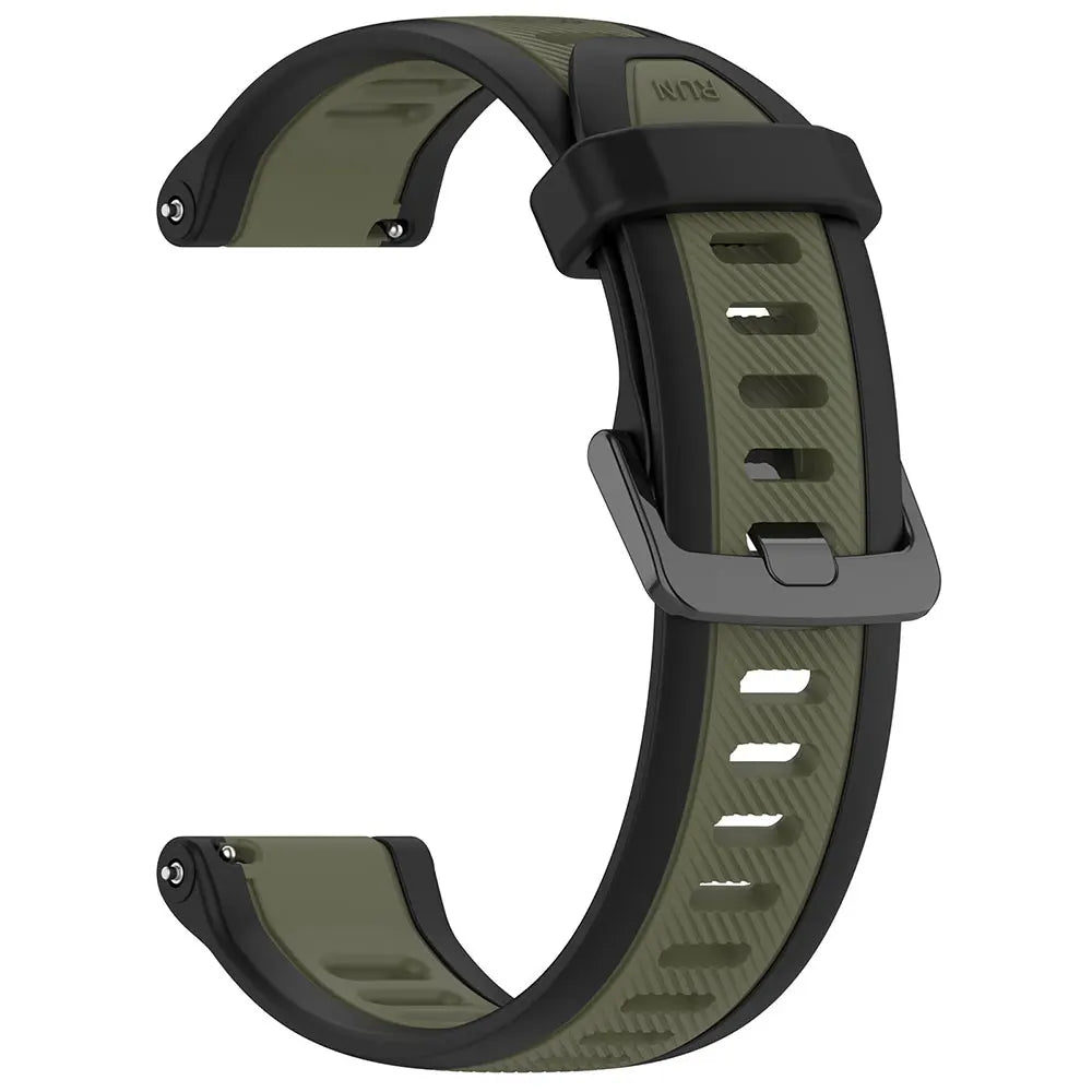 18 20 22mm Strap for Garmin Forerunner 165 265 255 Vivoactive 3 4 5 Venu 2 Plus SQ 3 3S Silicone Watchband Wrist Bracelet