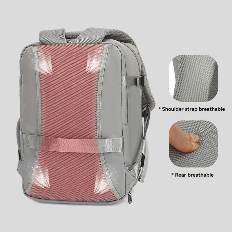 Lumin Backpack 42x18x29 Cabin Bag Travel Backpack for Men Women Hand Luggage Leisure Laptop Backpack mochila para viaje cabina