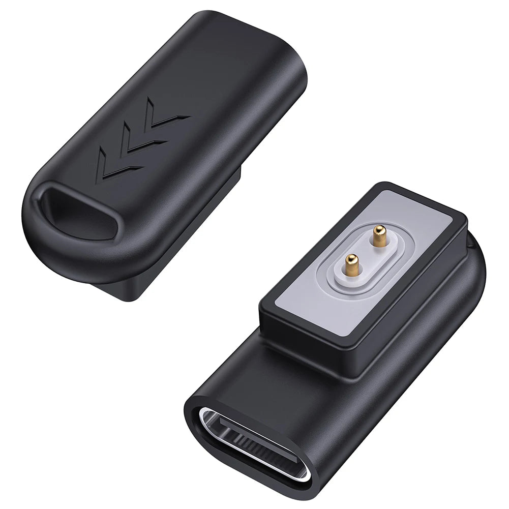 For Xiaomi Mi Band 9/8 Pro/8 Smart Watch Charger Adapter Connector USB C 90° Magnetic Charging Adapter for Redmi Smart Band 2
