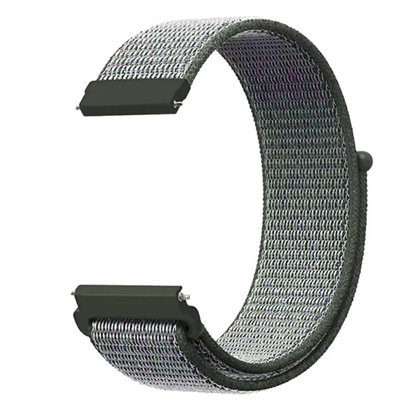 Nylon Loop For Garmin Forerunner 965 255 265 745 Bracelet For Garmin Vivoactive 6 5 4 3/Venu 2 3/Active/Chronos 22mm 20mm Strap