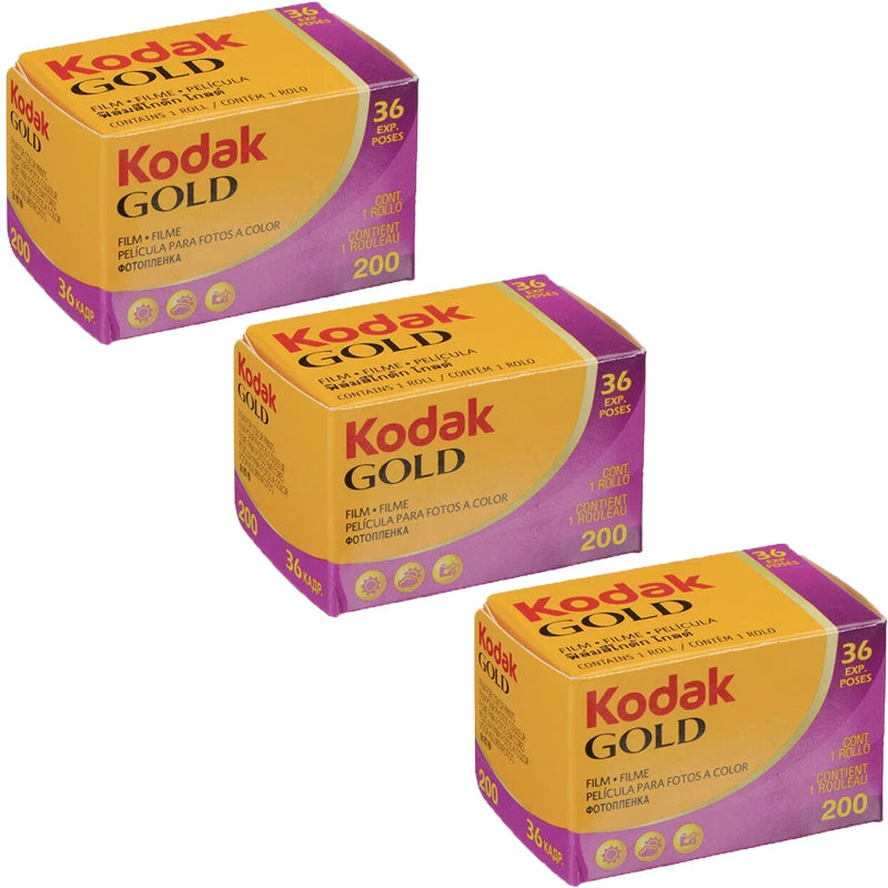 KODAK GOLD 200 35mm Film 36 Exposure per Roll Fit For M35 / M38 Camera (Expiration Date: 01/2025)