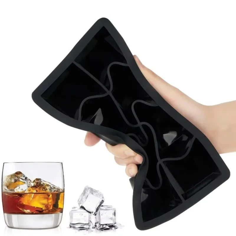4/6/8/15Grids Silicone Ice Cube Molds Spherical Ice Molds Reusable Whiskey Ice Cube Molds Cocktail Freezer DIY Homemade Barware