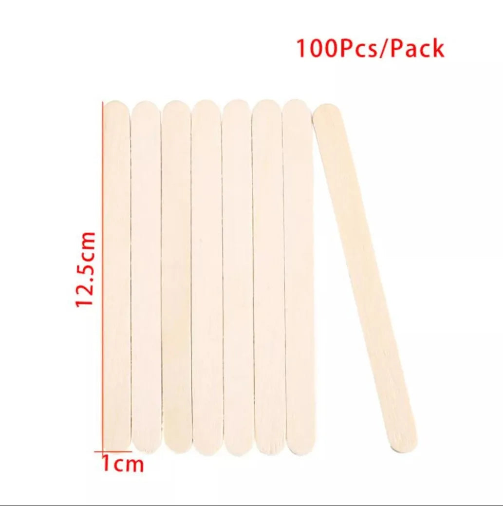 50/100/150Pcs Resin Tool Epoxy Stirring Stick Popsicle Ice Cream Stick Handmade DIY Resin Mold Wood Ice Pop Sticks Making Tools