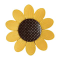 10Pcs Cute Sunflower Magnetic Food Sealing Clips With Base Airtight Chip Snack Bag Clips Kitchen Fresh Keeping Storage Note Clip
