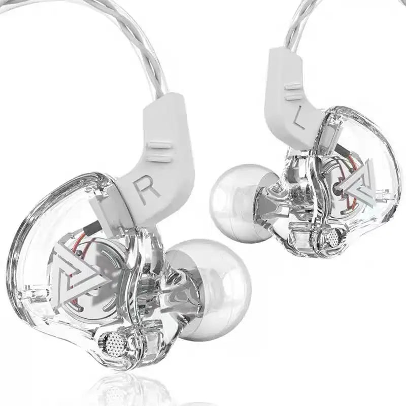 NEW KZ AK6 Copper Driver HiFi Wired Earphone 3.5MM Race Sport Headphone Bass Stereo Headset Music Earbuds In Ear With Mic