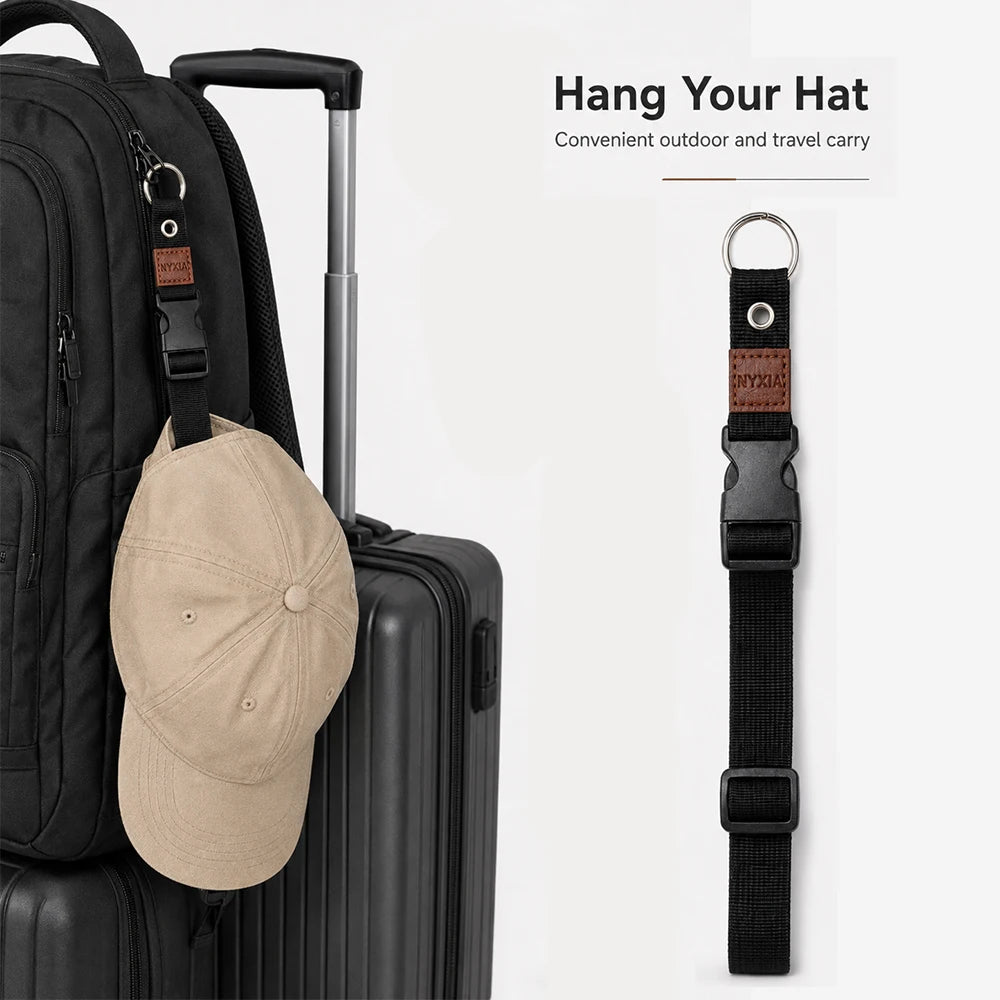 Travel Luggage Fixed Strap Backpack External Strap Portable Strap With Release Buckle Add-A-Bag Luggage Strap Belt Jacket Holder