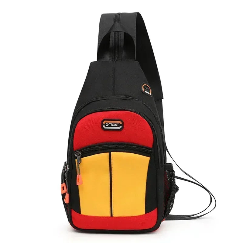 Women Mini Backpack Small Chest Bag Oxford Cloth Waterproof Fashion Messenger Bag Female Sports Bag Travel Bagpack Crossbody Bag