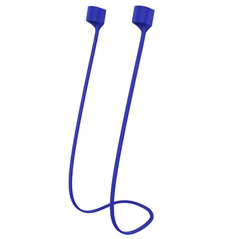 Strap Headphone Neck Strap for AirPods 1 2 3 Pro Earphone Anti Lost Silicone Rope Holder Neck Cord String Earphone Accessories