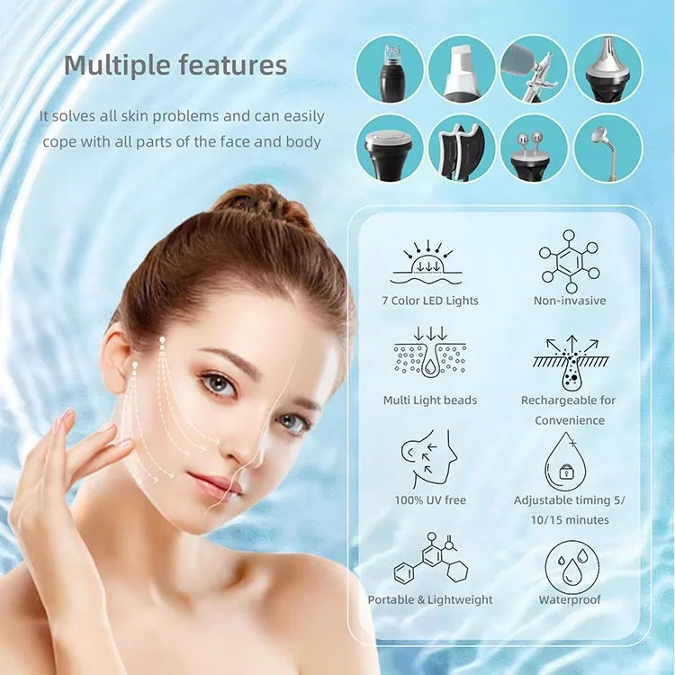 10 IN1 Hydra Beauty Skin Cleansing Facial Machine Water Aqua Peeling Equipment