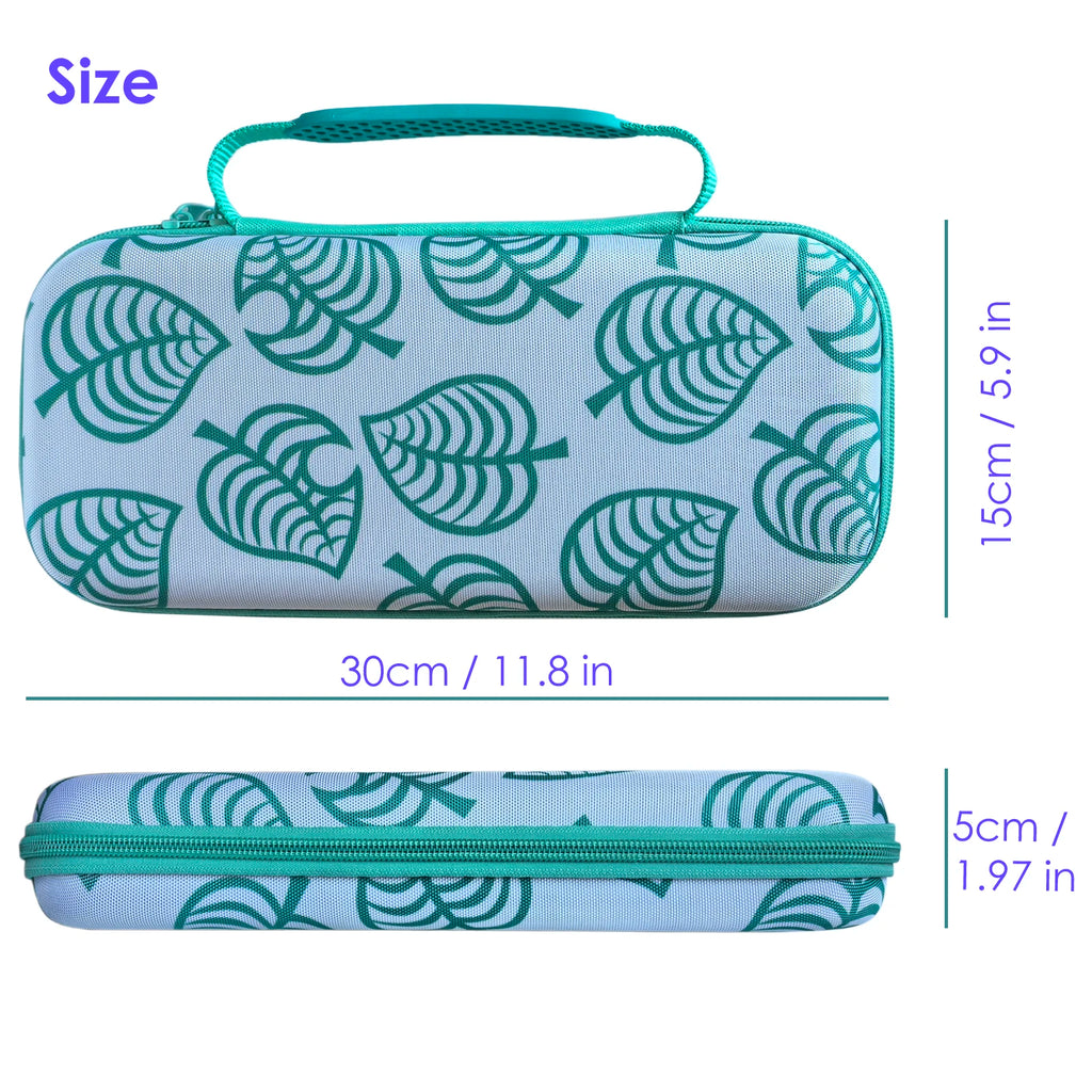 Carrying Case Kit For Switch 2, Protective Portable Hard Shell Storage Bag for NS2 Animal Crossing Console, Ravel Case for NS 2