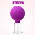 1/4PCS Rubber Massage Body Cups Vacuum Face Cupping Massage Cupping Facial Skin Lifting Body Anti Cellulite