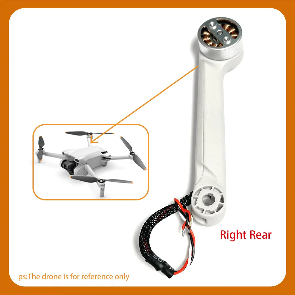 For DJI Mini 3 Shell Engine Motor Arm Gimbal Motor Yaw Motor GPS ESC, Propellers, Body Accessories, Tested in Good Condition