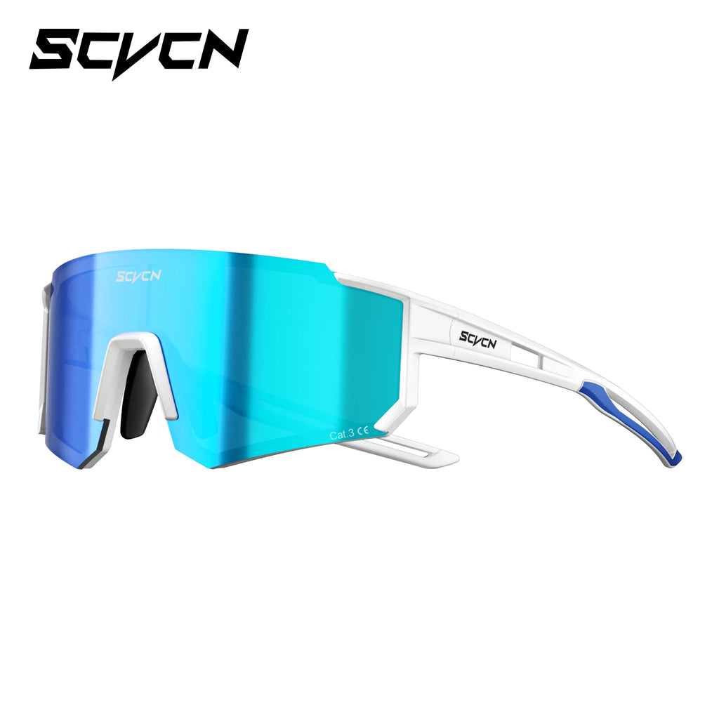 SCVCN New Outdoor Sport Cycling Sunglasses MTB Bike Cycling Hiking Eyewear Running Ultralight Men Women Pickleball UV400 Glasses