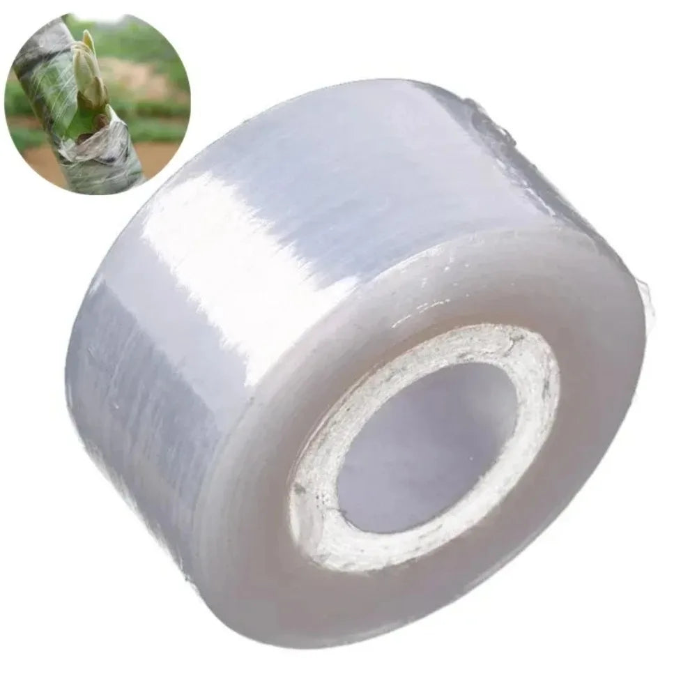 200m Length Eco-Friendly Biodegradable Grafting Tape Graft Membrane Gardening Bind Belt PE Grafting Tape Packaging wrapping film