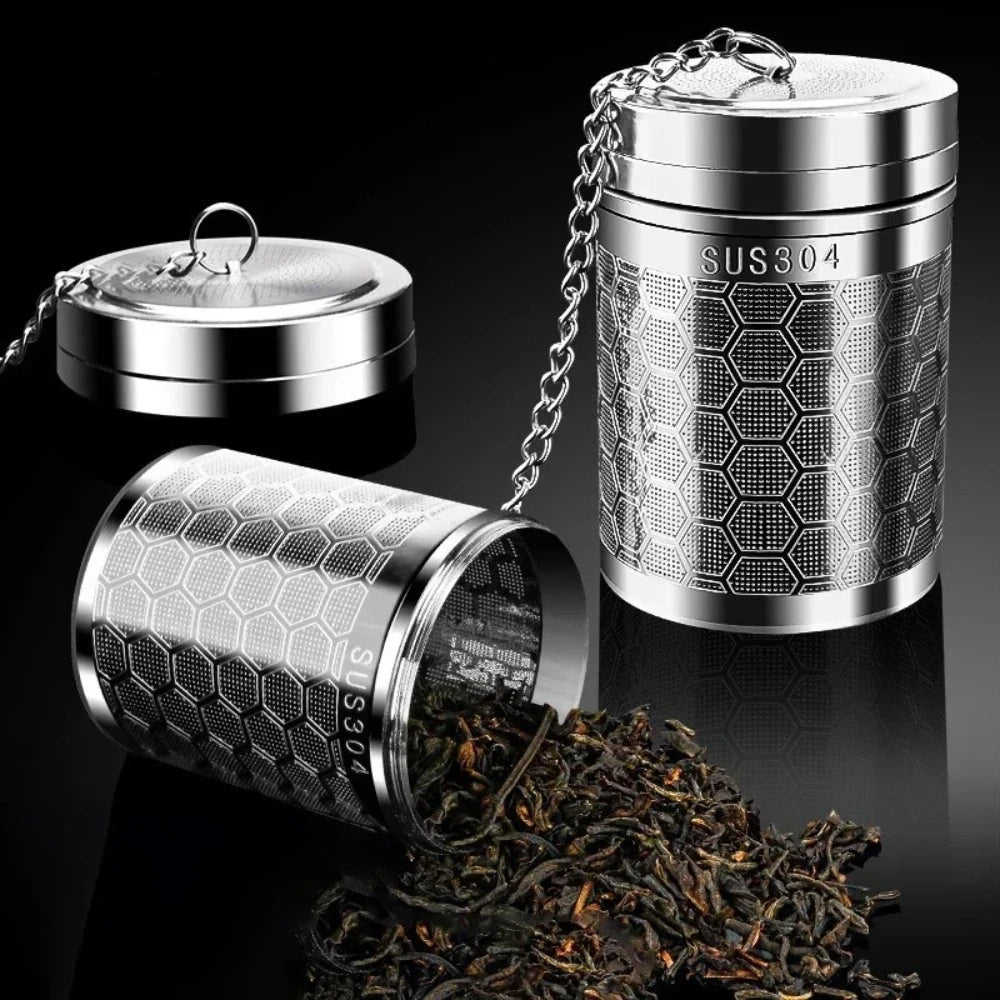 Tea Water Separator Reusable Coffee Tea Filter Stainless Steel Tea Infusers Loose Tea Strainer for Spices and Seasonings