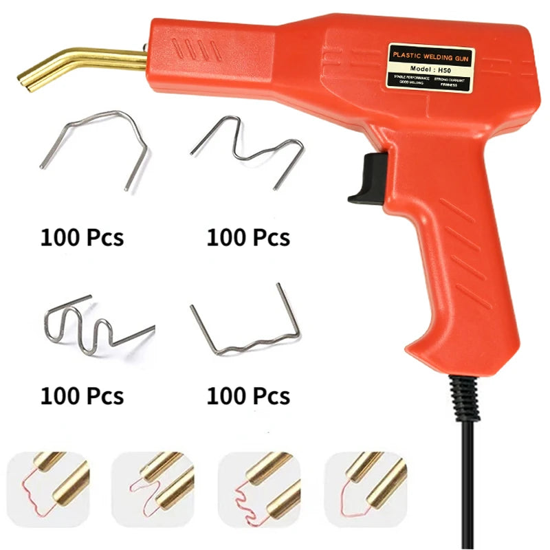 Hot Stapler Plastic Welding Machine Bumper Repair Kit Soldering Iron For Plastic Repair Car Bumper Repair Welding Gun