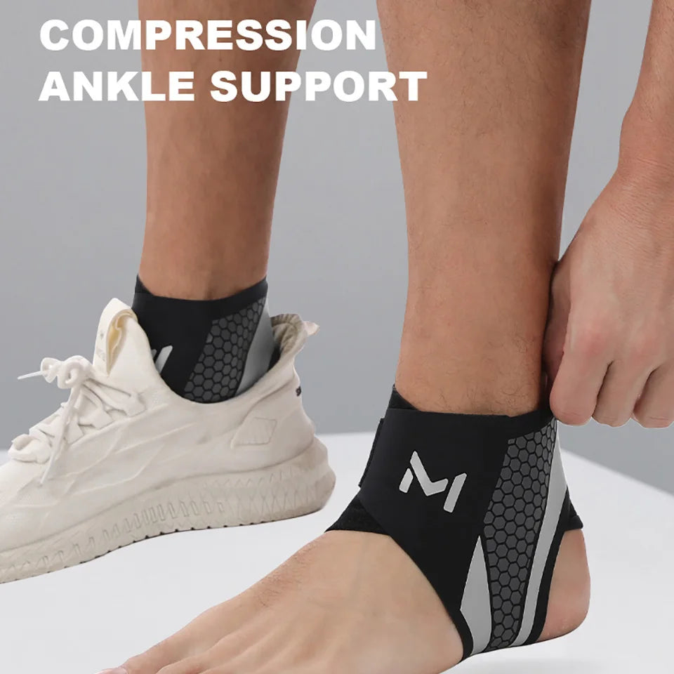 GOBYGO 1Pcs Ankle Protectors Running Joint Strain Ankle Wear Tear Anti-fracture Ankle Protector Basketball Soccer Men Women