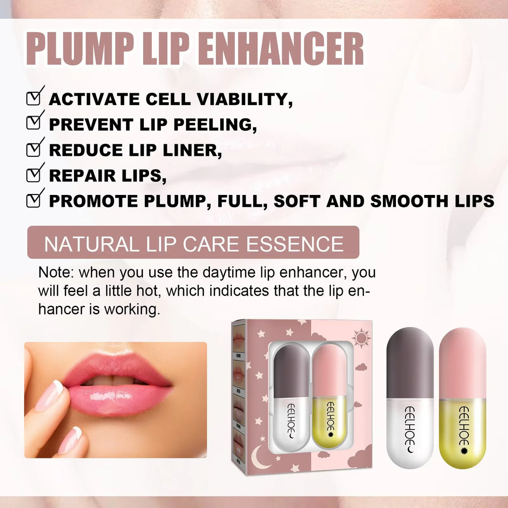 EELHOE Lip Balm Moisturizing Anti Cracking Lip Hydrating Long Lasting Anti-drying Repair Lip Lines Increase Elasticity Lipstick