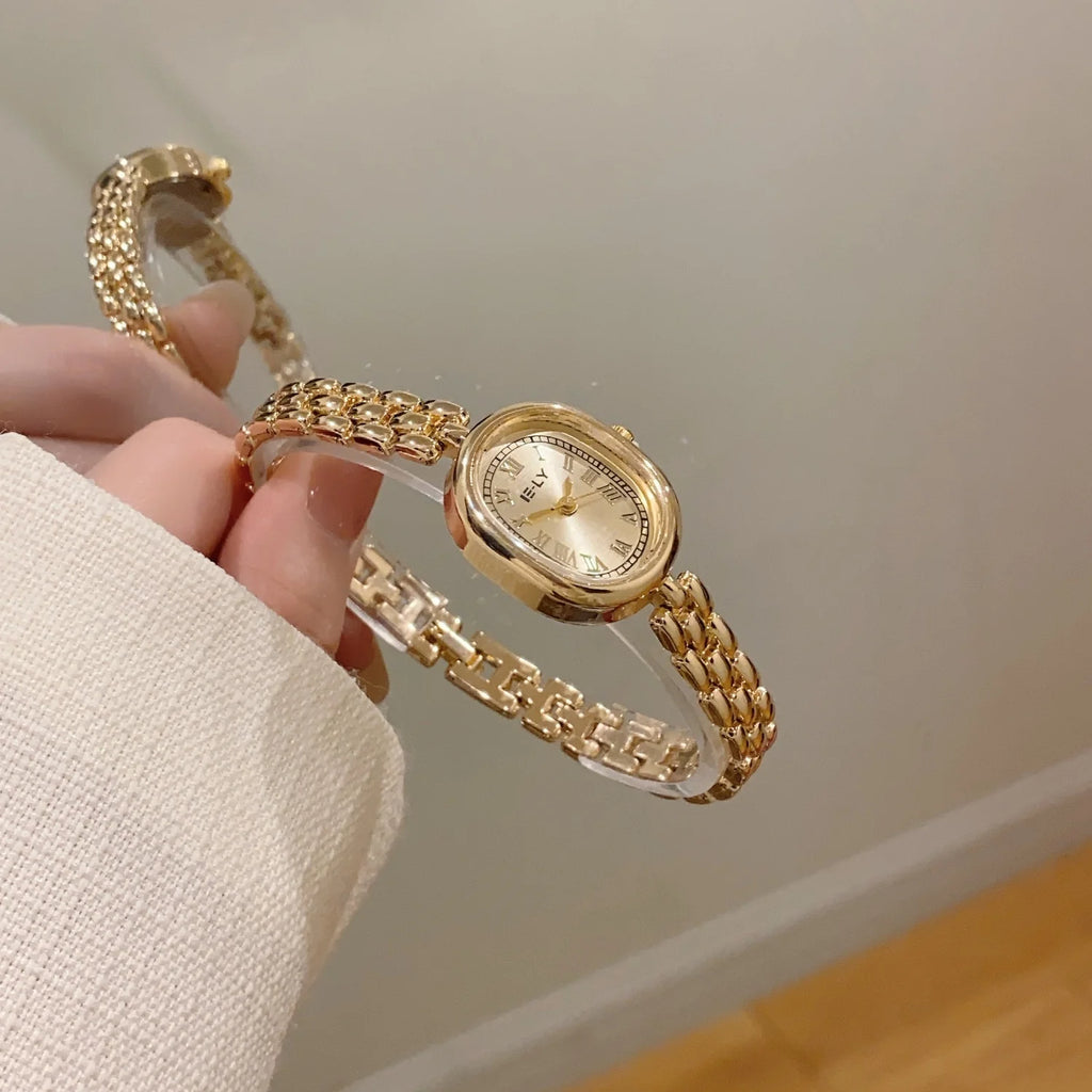 Women Watches Top Brand Luxury Wristwatches Ladies Fashion Gold Bracelet Watch Female Elegant Clock Women Montre Femme