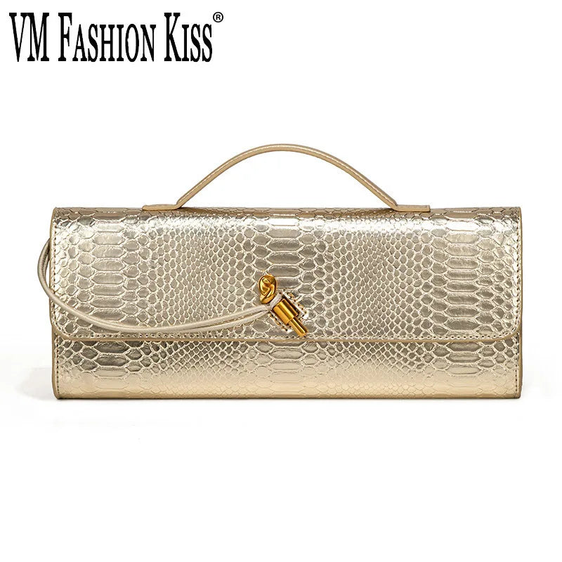 Women Bag Python Pattern Unique Design Top-Handle Bag Cover For Women's Fashionable Outfits And Evening Shoulder Crossbody Bag
