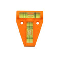 RV Triangle Level Measuring Kit for Caravan Camper T-Type Spirit Level Plastic Measuring Vertical and Horizontal Adjuster Scope