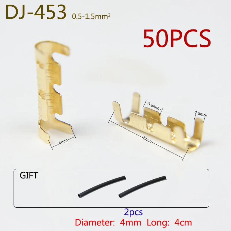 50pcs 100pcs 200pcs Docking Terminal U Type Terminal Tab 0.3 To 1.5mm2 Terminal Block Connector Double Connector Terminal