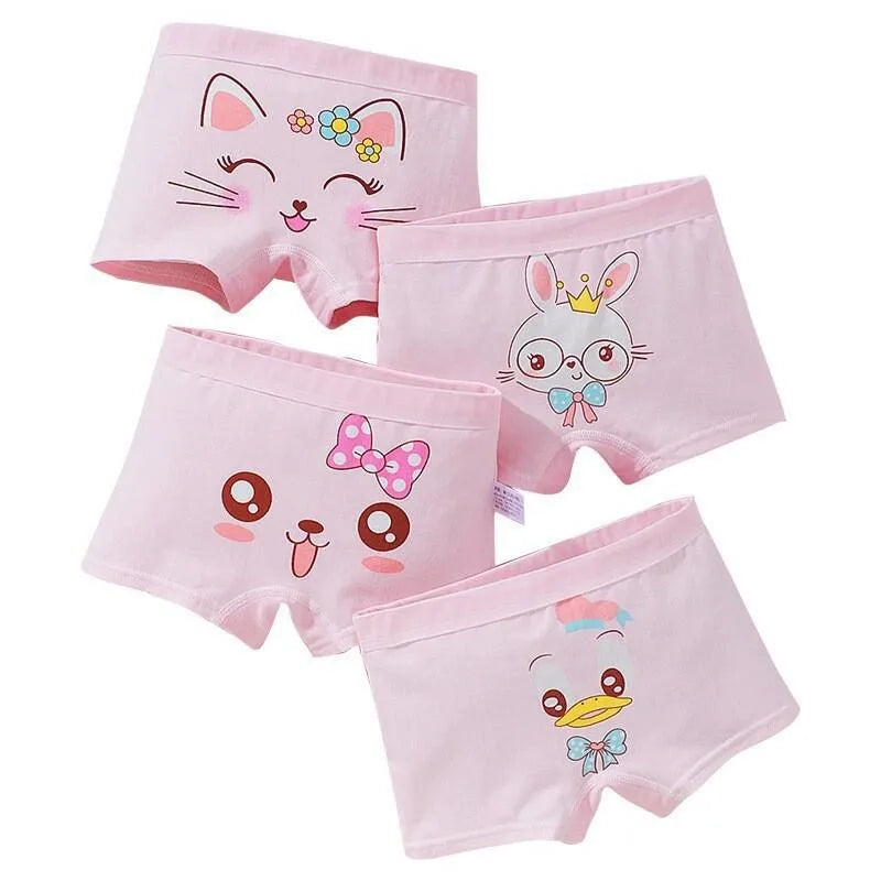 New children's underwear kids shorts cotton girls' boxer briefs
