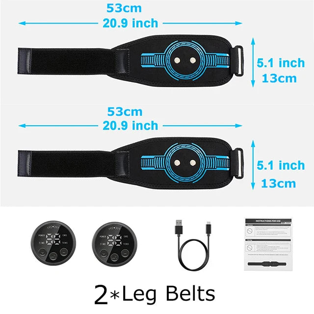 EMS Muscle Stimulator Abdominal Training Belt  For Men Woman Abdomen Arm Leg Home Office Exercise Fitness Slimming Massager