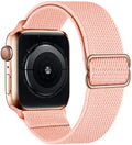 Scrunchie Strap for Apple Watch Band 45mm 44mm 40mm 41mm Adjustable Nylon Bracelet iWatch Series Ultra 3 4 5 SE 6 7 8 9 10 11