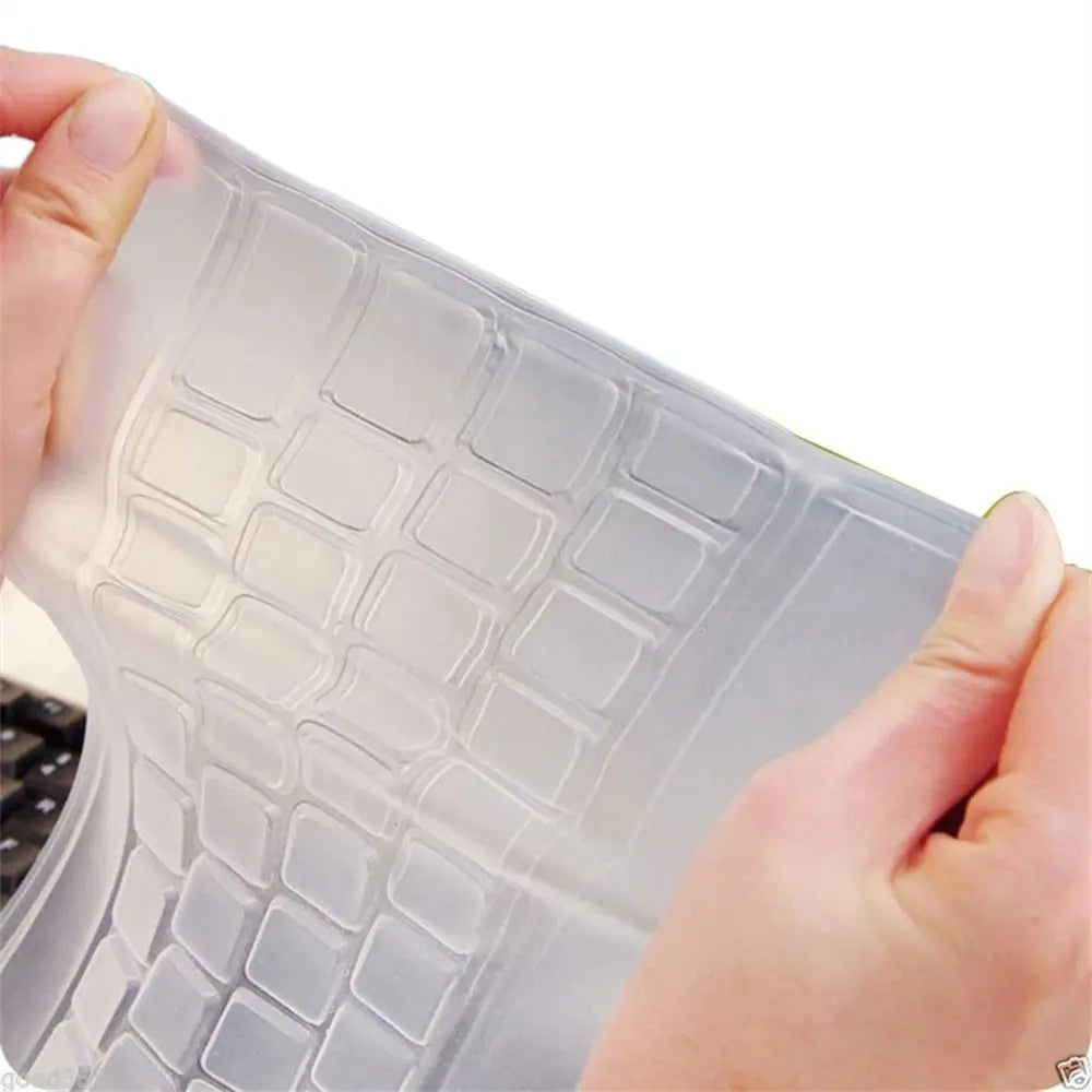 1Pcs Universal Waterproof Silicone Desktop Computer Keyboard Cover Clear Skin Protector Film Shell Dust-Proof Protective Film
