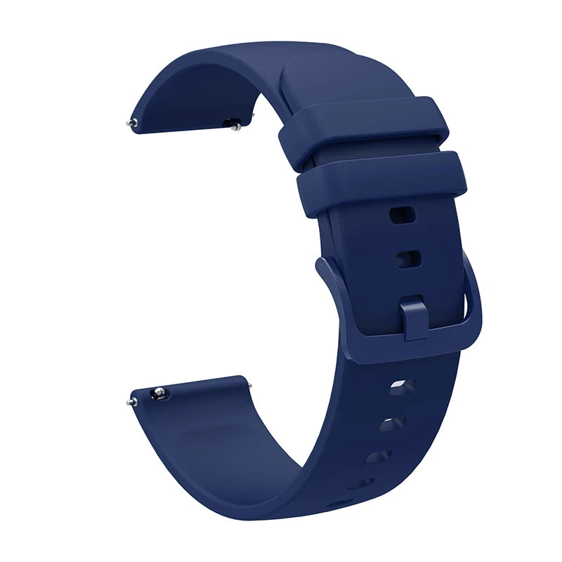 Soft Silicone Strap for Garmin Vivoactive 5 4 3 Forerunner 570 265 265s 255 55 158 165 Music Venu 3 2 S Sq 2